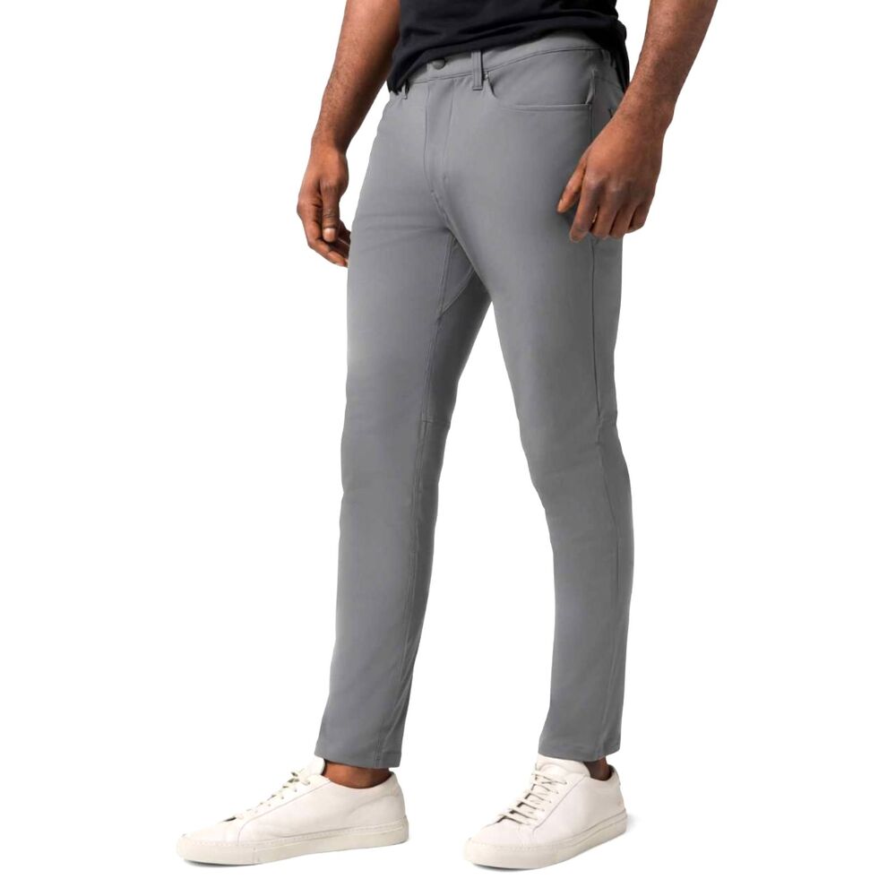 Lululemon Men's ABC Pant Slim 36x32", Asphalt Grey-EUC